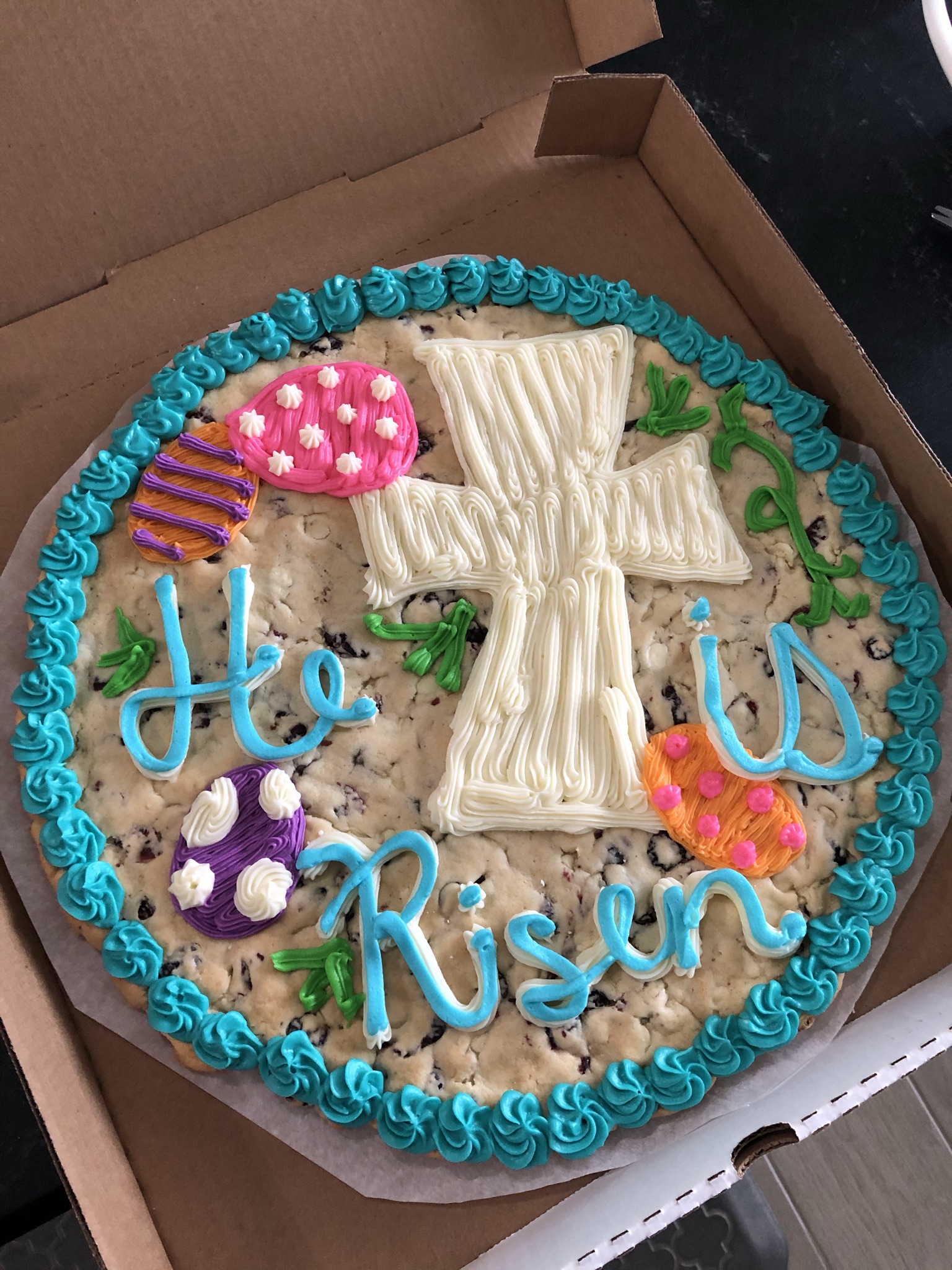 16″ Round Cookie Cake – CJ's Cookie Counter